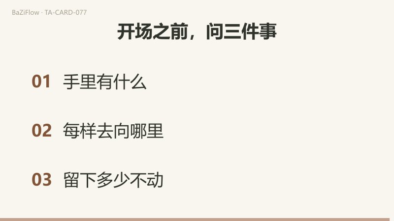 三幕演示：星币王后，花拱下的王后双手托着币；描写、词表与补充释义三层；材料包盘点表的三列。