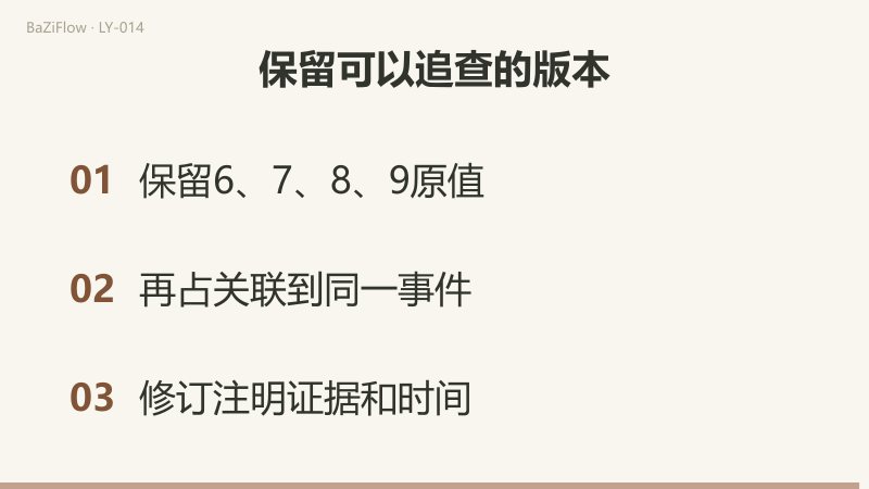 节110010只翻初爻成为坎010010；9与7同为阳线但动静不同；每次更正都保留可以追查的版本。
